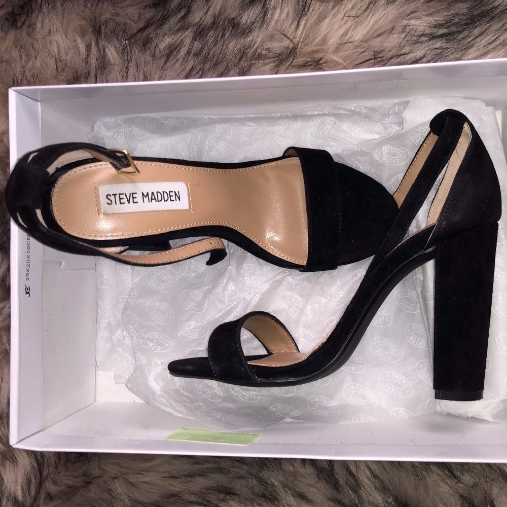 Steve Madden Black Heels